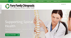 Desktop Screenshot of furryfamilychiropractic.com